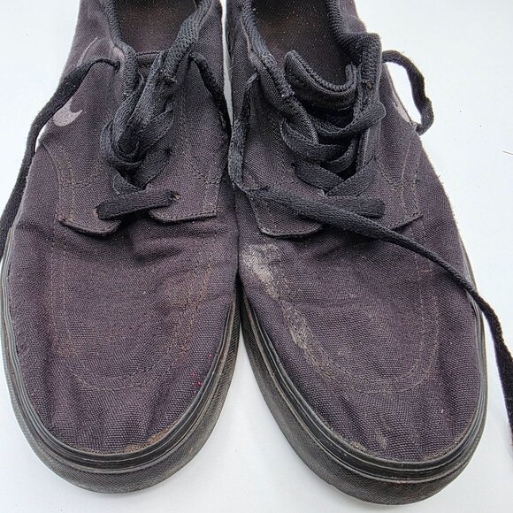 Nike SB Clutch Mens Size 12 Triple Black Skateboarding Shoes Casual Walking - Picture 11 of 15